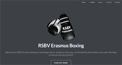 Desktop Screenshot of erasmusboxing.nl